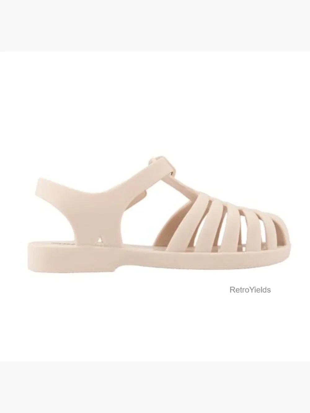 Kids Soft Jelly Sandals Closed Toe Anti-Slip Recycled Easy On Off Summer Beach